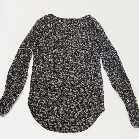 Blue Floral Shirt - Picture 4 of 4